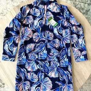 Lilly Pulitzer NWT girls Skipper popover dress XL